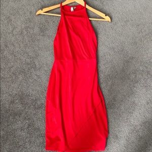 ASOS petite red dress